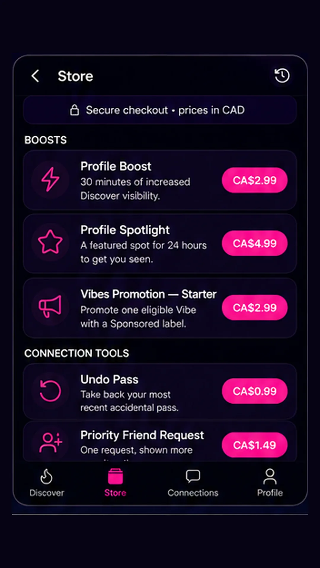 Mekora Almost Said It question screen inside the app